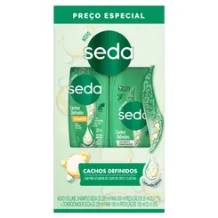 KIT SEDA SH+COND 300ML CACHOS DEF