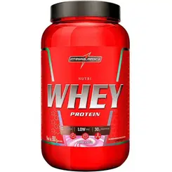 NUTRI WHEY PROTEIN PROTEIN MORANGO 907G