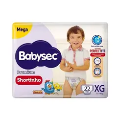FRALDA BABY SEC  SHORTINHO PREMIUM XG C/22