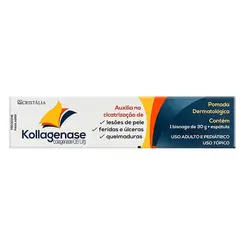 POMADA CICATRIZANTE KOLLAGENASE 30G KOLLAGENASE C/CLOR  POM C/30 GR