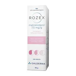 GEL ROZEX TRATAMENTO TÓPICO DA ROSÁCEA 30G ROZEX  GEL C/30 GR