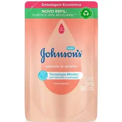 SABONETE JOHNSON´S BABY REFIL GLICERINA 380 ML SABONETE JOHNSON´S BABY  REFIL GLICERINA 380 ML