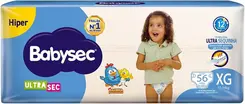 FRALDA BABY SEC  TAMANHO XG 56 UNI