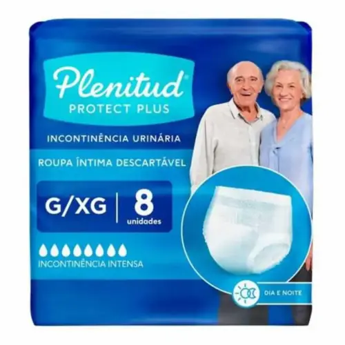 FRALDA PLENITUDE PROTECT PLUS G/XG C/8UND