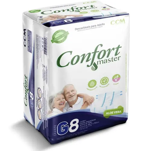 FP FRALDA CONFORT MASTER ADT G C/8 UNID