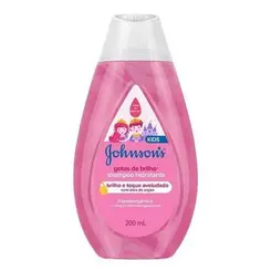 SHAMPOO HIDRATANTE JOHNSONS KIDS GOTAS DE BRILHO 200M