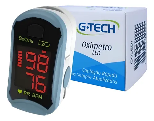 OXIMETRO DE PULSO OLED GRAPH OXILED1 OXIMETRO GTECH  OLED GRAPH OXILED1